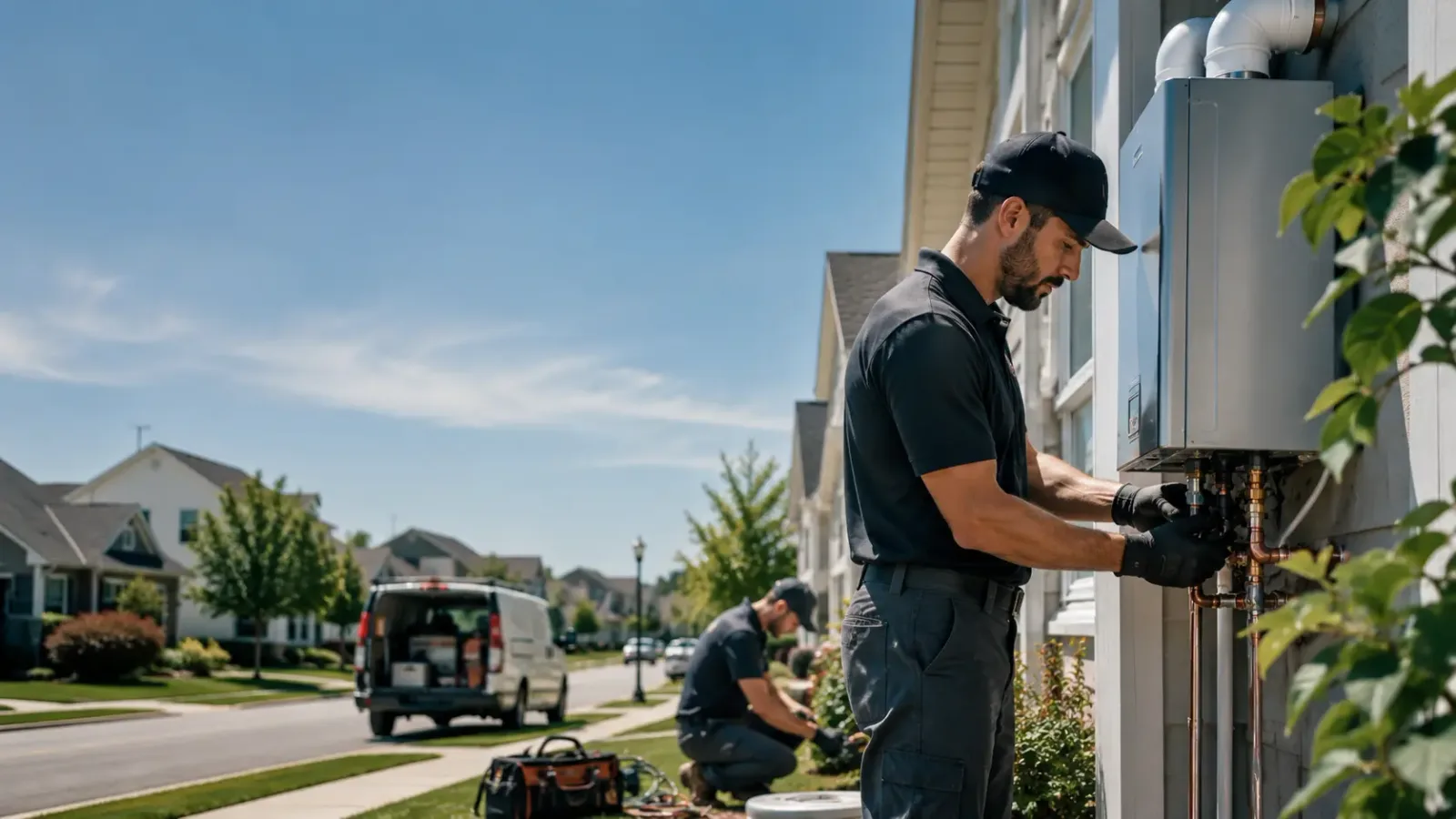 Tankless Water Heater Installation in Marion, TX
